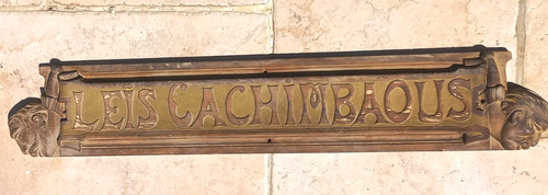 Ancienne enseigne fabricant - enseigne, de