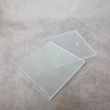 2 Pièces De Rechange En Verre Dépoli Pour Lustre - carré