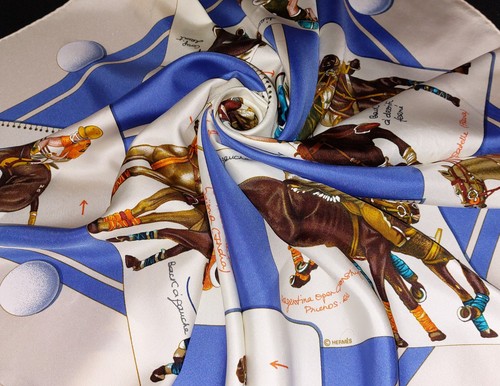 Hermès foulard tuch scarf - hermÈs, "le