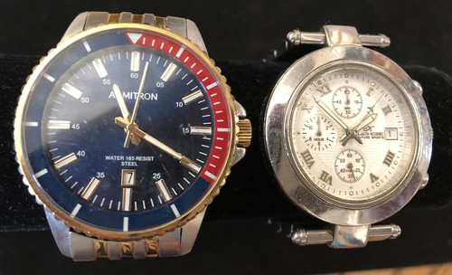 Two men watches klaus - men's,