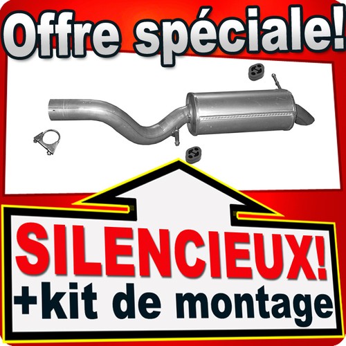 Silencieux arriere mercedes - silencieux,
