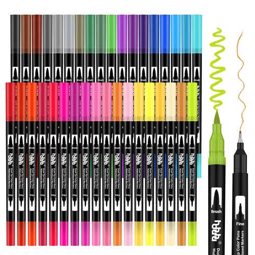 Couleurs feutres coloriage - feutres,