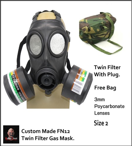 Fn12 gas mask twin - mask, 2