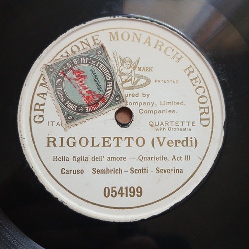 78t caruso rigoletto - rigoletto, (verdi)