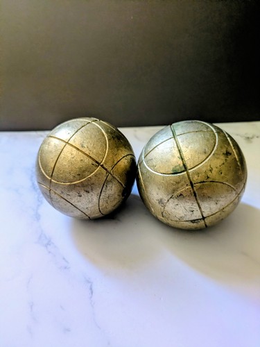 Ancienne paire boules de - paire,