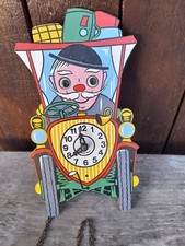 pendule horloge ancienne horlogerie animée Germany vintage grenier