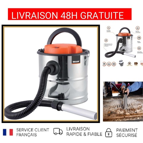Aspirateur cendres 1200w - aspirateur, 20l