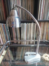  LAMPE bureau chrome flexible 1950 50 VINTAGE 