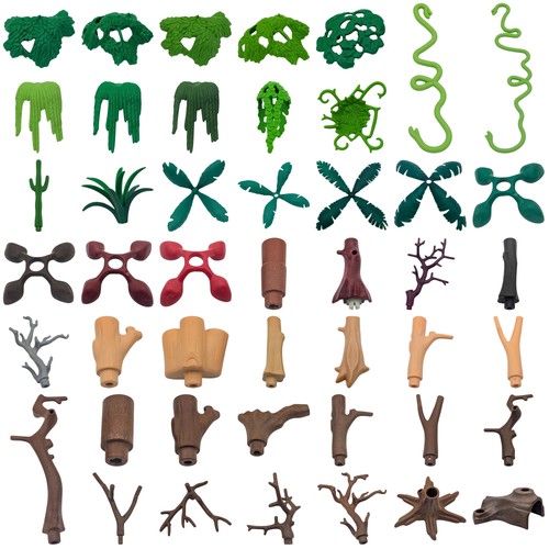 Playmobil lots feuilles - , arbre