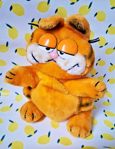Garfield dakin hand puppet - garfield,