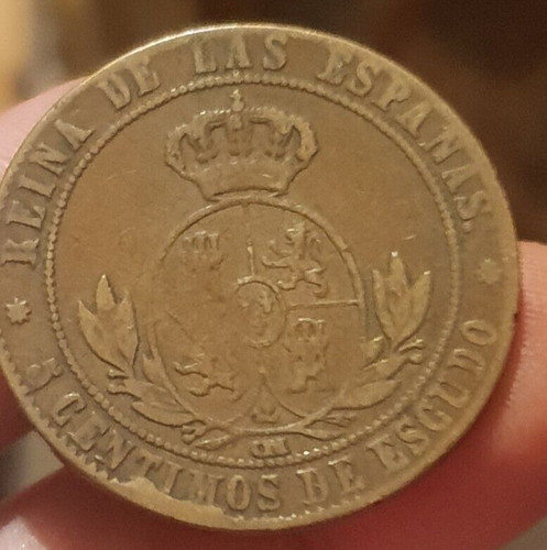 Espagne centimes escudo - 5, de