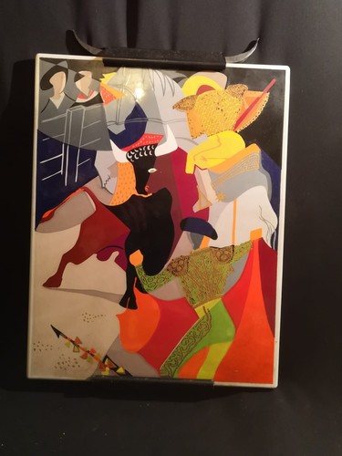 Tableau émaillé tôle - en,