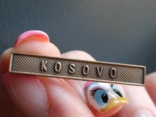 A06W10 kosovo barrette agrafe ordonnance décoration Médaille 