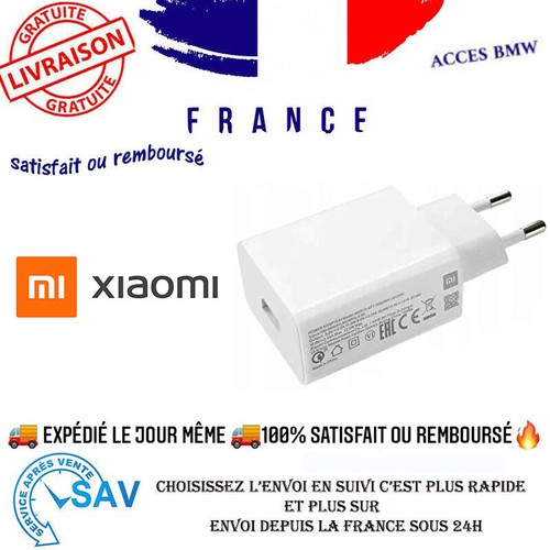 Chargeur xiaomi original - xiaomi,