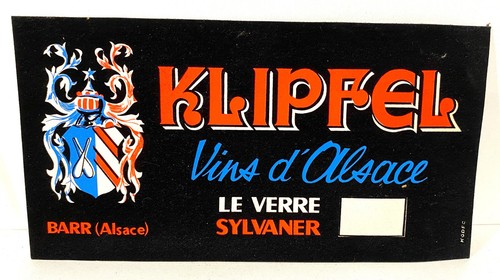 Ancienne plaque carton - , velours