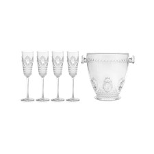 Set 4 Flûte + Seau Champagne