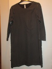 ROBE "ONLY" - NOIRE POIS BLANCS - TAILLE 38