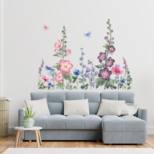 Sticker mural motif floral - motif,
