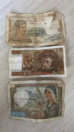 Lot vieux billets - ,