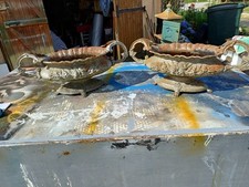 Paire de Jardinières en Fonte 1900 de Charleville - Mézières Style Rocaille