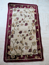 Tapis oriental rouge et beige 110x62 cm Turquie