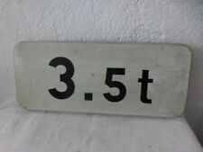 panneau routier signalisation routiere code de la route 3.5 T deco loft indus