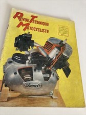Revue Technique Motocycliste N° 90 1954 moteur Comet 98 cc Salon Londres etc