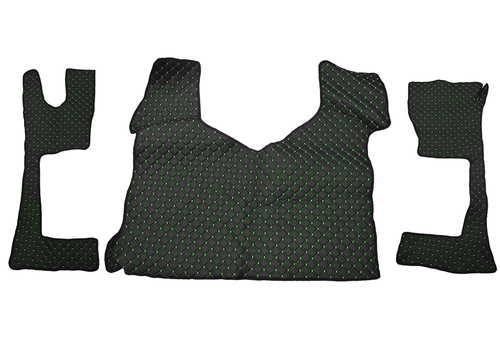 Noir vert tapis - +,