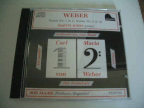Carl maria von weber piano - carl, cd