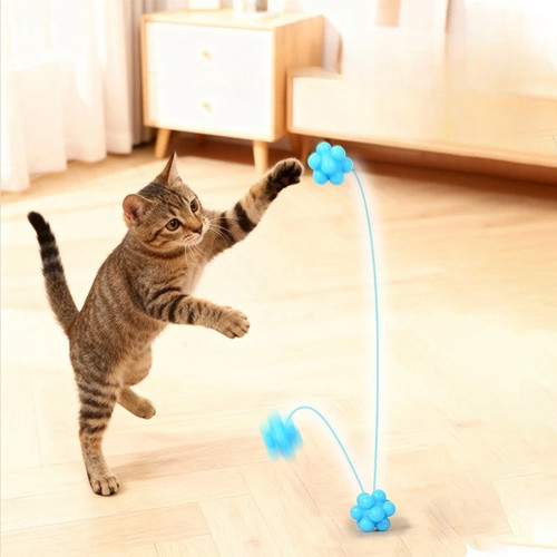 Boule silicone pour chaton - silicone,