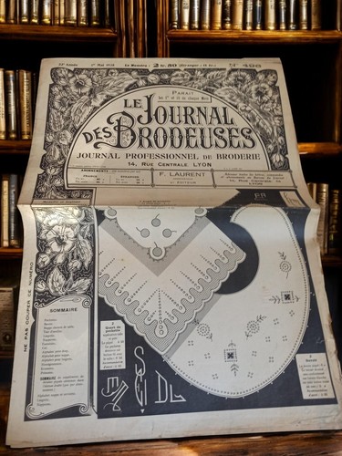 Magazine ancien broderie - , le
