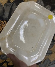 Creil & Montereau Plat Blanc