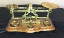 # Balance postale en laiton S. Mordan & Co. Londres (orfèvre) XIXeme 