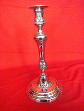 bougeoir en métal argenté époque XVIII ème ( Louis XVI )