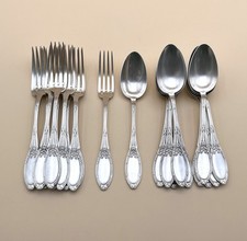 12 couverts à entremet