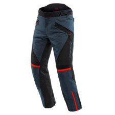PANTALON MOTO IMPERMÉABLE DAINESE TEMPEST 3 D-DRY HOMME EBONY NOIR ROUGE