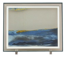 Tableau de sable Image en verre/sable/eau 30 x 24,5 cm Sea-Club