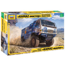 KAMAZ RALLYE TRUCK KIT 1:43 Zvezda Kit Camion Nouveau modèle