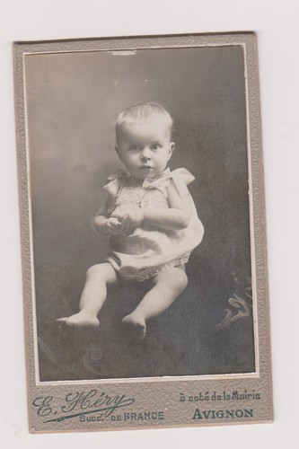 Photo ancienne bébé - ancienne,