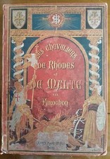 Ancien livre (1893) : LES CHEVALIERS DE RHODES ET DE MALTE par P.-A. Farochon