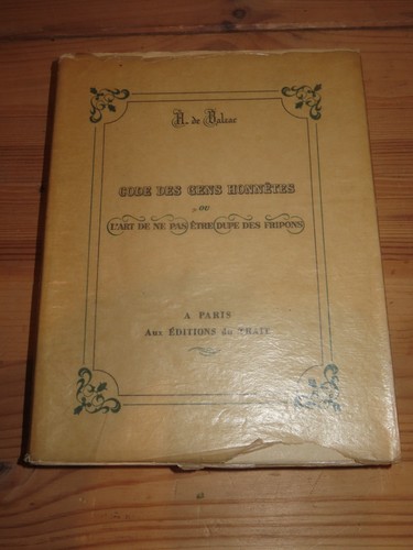 Balzac code des gens - de,