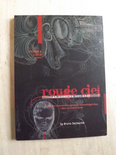 Rouge ciel art brut - rouge,
