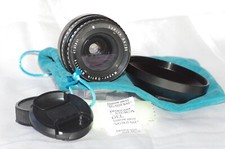 Objectif EXA 30mm f3,5 MEYER OPTIK LYDITH, bouchons, pare-soleil et housse RARE