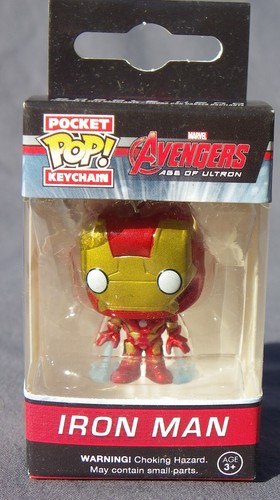 Pocket keychain pop funko iron - keychain,
