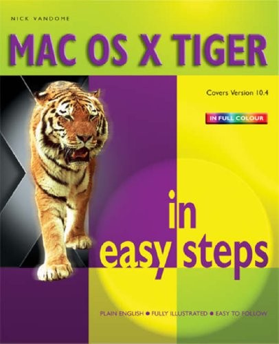 Mac tiger easy steps - tiger,
