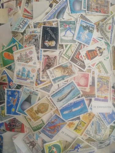 Vrac 100 timbres - vrac,
