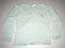 FLORIANE Minnie Pull Cache-cœur Chaud Laine D Agneau 5 Ans TBE