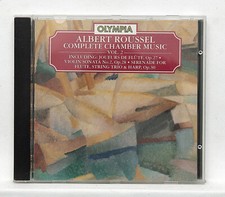 STEGENGA, ROERADE, DE LANGE... ⸺ ROUSSEL chamber music vol.2 ⸺ OLYMPIA CD NM