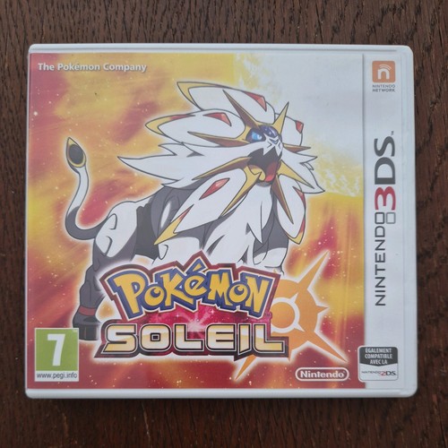 Pokémon soleil 3ds - pokémon,