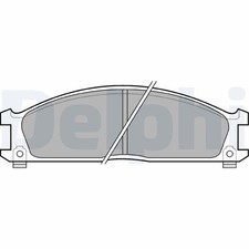 Delphi lp543 set plaquettes - delphi,